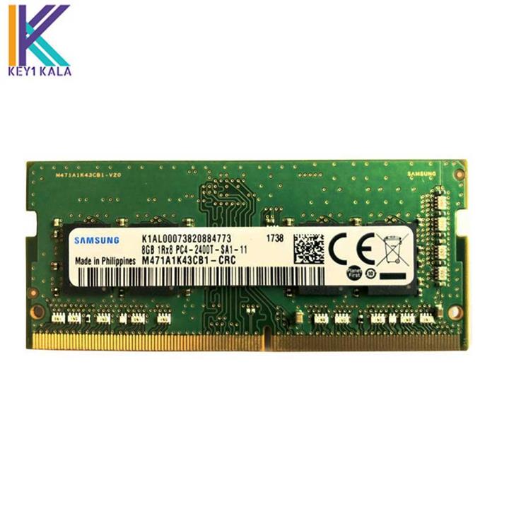 رم لپ تاپی SAMSUNG 8GB 1R×8 PC4 2400T